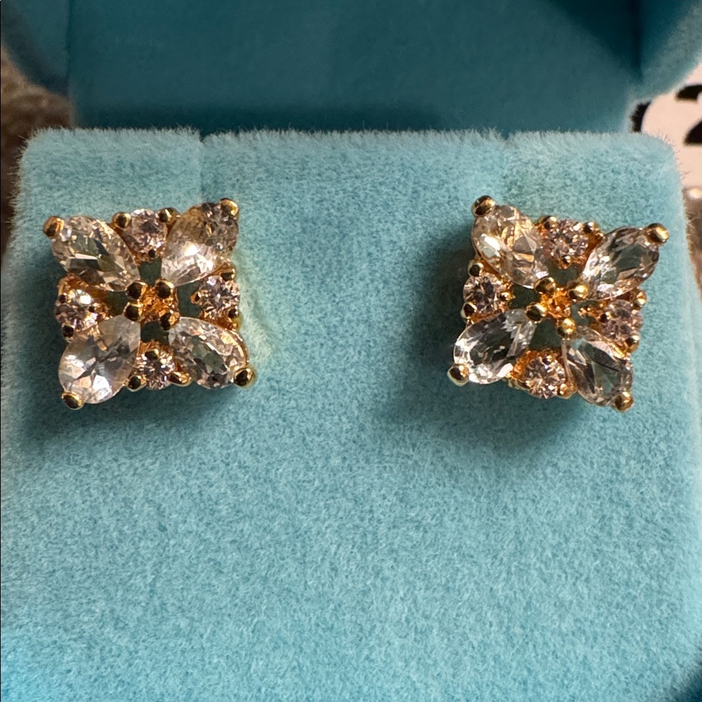 3072 Swarovski Crystal Elements Post Earrings - image 2